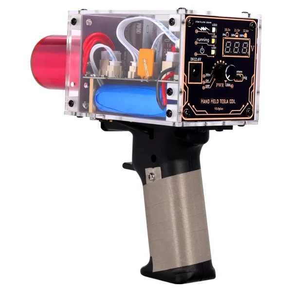 Handheld Tesla Coil Gun 04